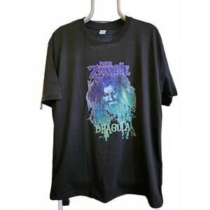 NEW - Rob Zombie - cotton rock tee - L - black - Dragula